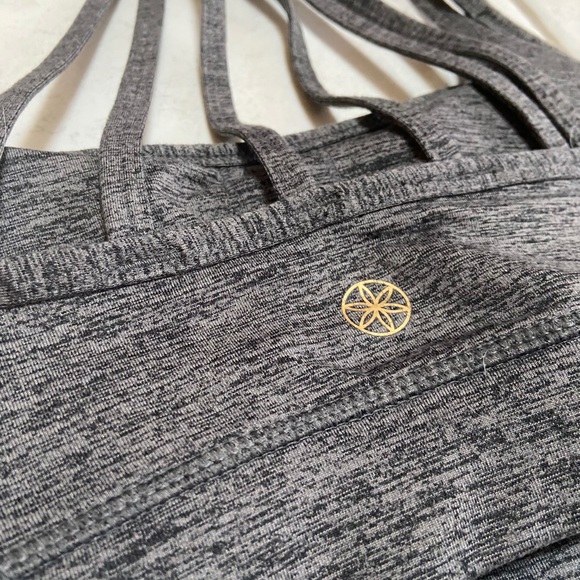 Gaiam heather gray sports bra - Picture 3 of 4
